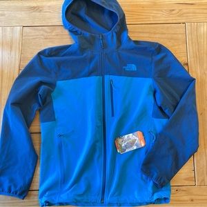 NWT Northface Apex Nimble Windwall Stretch Hoodie Windbreaker Jacket Mens M